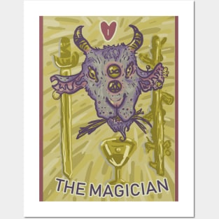 The Magician Tarot Card Posters and Art